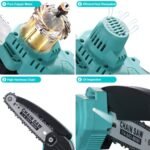 6" Rechargeable Wireless Mini Chainsaw - SNAPPYFINDS.COM ™
