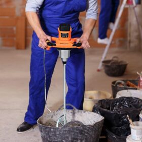 1400W Electric Concrete Cement Mixer