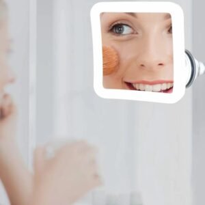 Magnifying Makeup Mirror with LED Light 10X - SNAPPYFINDS.COM ™