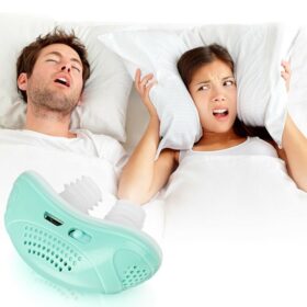 Micro-CPAP Anti Snoring Device