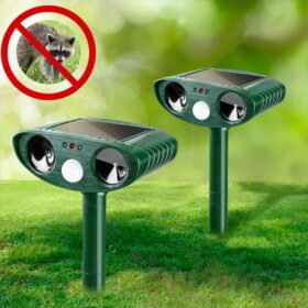 Ultrasonic Solar Raccoon Repeller