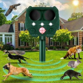 Ultrasonic Solar Powered Animal Pest Repeller