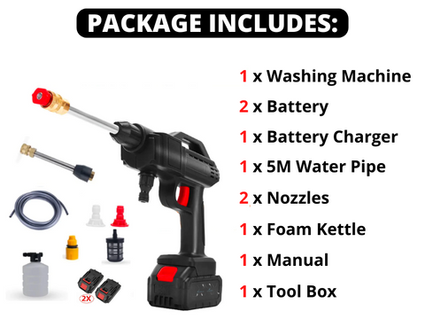 High Pressure Power Washer Gun