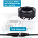 7-inch wireless backup camera and monitor kit system with HD 1080P resolution, night vision, and Bluetooth for cars, trucks, SUVs, pickups, and campers.