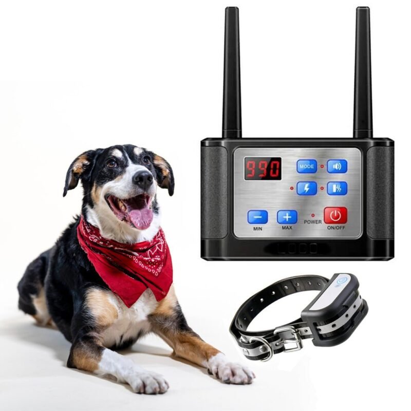 2 in 1 Wireless Dog Fence & Training Collar - SNAPPYFINDS.COM ™
