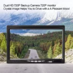 7-inch wireless backup camera and monitor kit system with HD 1080P resolution, night vision, and Bluetooth for cars, trucks, SUVs, pickups, and campers.