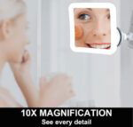 Magnifying Makeup Mirror with LED Light 10X