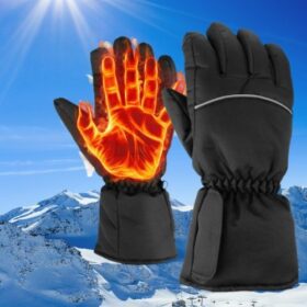 Electric Rechargeable Heated Winter Hand Warmer Gloves