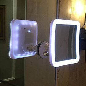 Magnifying Makeup Mirror with LED Light