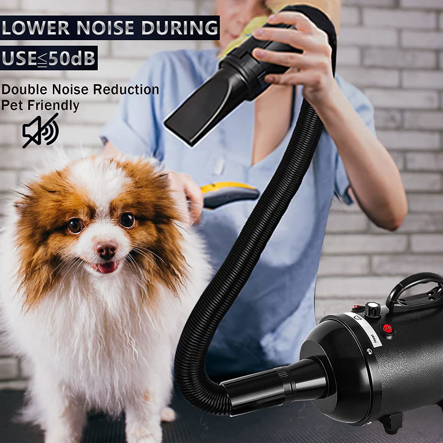 Portable Dog Grooming Blow Dryer - SNAPPYFINDS.COM ™