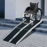 Portable Threshold Wheelchair Ramp - SNAPPYFINDS.COM ™