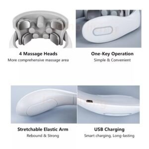 Smart Neck Massager - 5 Modes - SNAPPYFINDS.COM ™