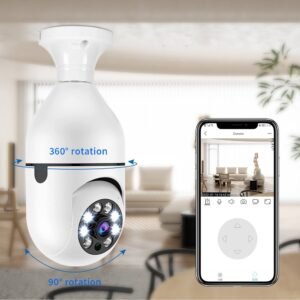 Smartcam360™ Light Bulb Security Camera - SNAPPYFINDS.COM ™