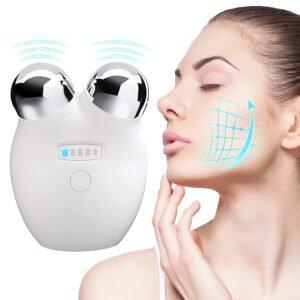 USB Mini Microcurrent Face Massager Roller - SNAPPYFINDS.COM ™