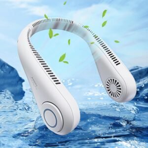 USB Neck Hanging Air Conditioner Cooling Fan - SNAPPYFINDS.COM ™