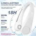 USB Neck Hanging Air Conditioner Cooling Fan - SNAPPYFINDS.COM ™