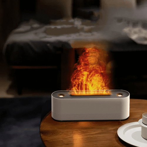 LED Flame Air Humidifier Aroma Diffuser