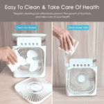 Portable Humidifier Fan Air Conditioner