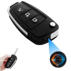 Keychain with hidden 1080P HD camera and motion detection
