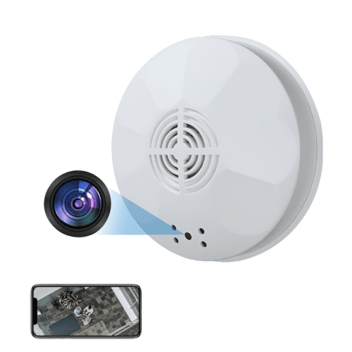 Smoke Detector WiFi Camera with Night Vision