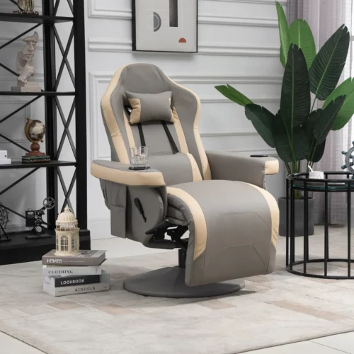 Manual Swivel Recliner Armchair 
