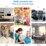 Compact Wireless Mini WiFi Nanny Cam with Audio