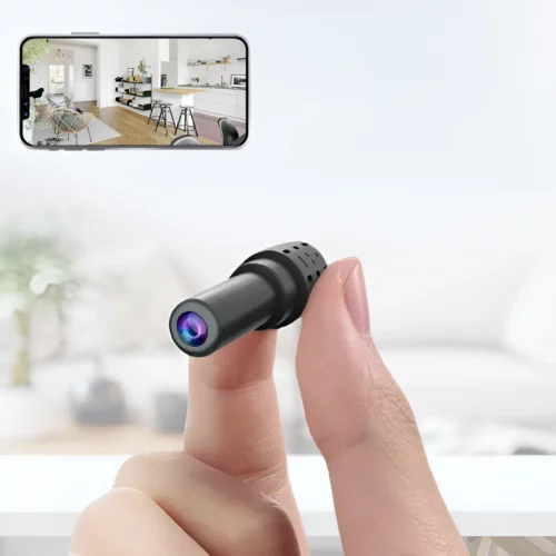 Compact Mini WiFi Security Camera with Night Vision IP Security Surveillance Cam