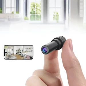 Compact WiFi Security Camera with Night Vision, 1080P HD, and Motion Detection