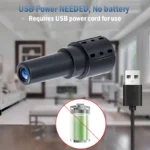 Compact WiFi Security Camera with Night Vision, 1080P HD, and Motion Detection