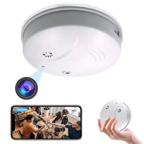 Mini Camera WiFi Smoke Detector