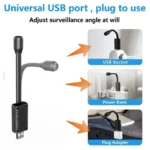 Smallest Wireless USB Camera with HD1080P resolution and night vision capabilities.
