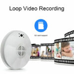 Smoke Detector WiFi Dummy Camera with Night Vision for Discreet Security