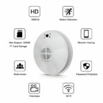 Smoke Detector WiFi Dummy Camera with Night Vision for Discreet Security