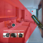 Pro Bug Sweeper Detector for GPS Tracking and Privacy Control, portable and lightweight device with multiple scan modes.