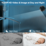 Compact Wireless Mini WiFi Nanny Cam with Audio