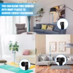 Wireless Mini WIFI Nanny Pinhole Camera 1080P HD - Your Ultimate Covert Monitoring Solution