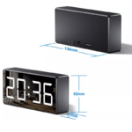Mini 4K WiFi Camera Clock - Covert Nanny Cam with Night Vision