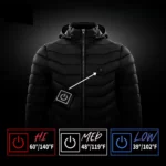 11-Zone USB Heated Jacket for Ultimate Warmth and Comfort