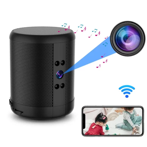 4K HD Bluetooth Speaker with Hidden Camera