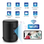 4K HD Bluetooth Speaker with Hidden Camera | Dual-Function Surveillance & Music System"