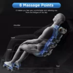Shiatsu Gravity Massage Chair featuring Air Massage technology and large screen control