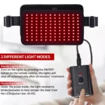 Red Light Therapy Waist Wrap for Neck, Back, and Muscle Pain Relief