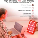Red Therapy Light Lamp 660nm 850nm Dual Wavelength Infrared Therapy Panel