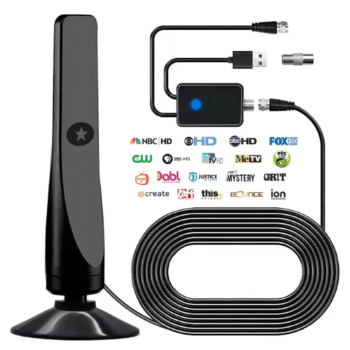 Digital Indoor TV Antenna 1080P Ultra HD 5600 Miles