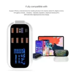 8-Port USB Charger with Quick Charge 3.0 and Type-C Port