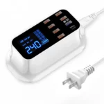 8-Port USB Charger with Quick Charge 3.0 and Type-C Port