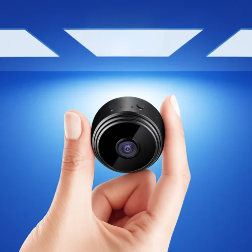 Wireless Mini Magnetic Security Camera with 1080P HD Night Vision